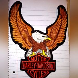 New Harley Davidson eagle wings big patch